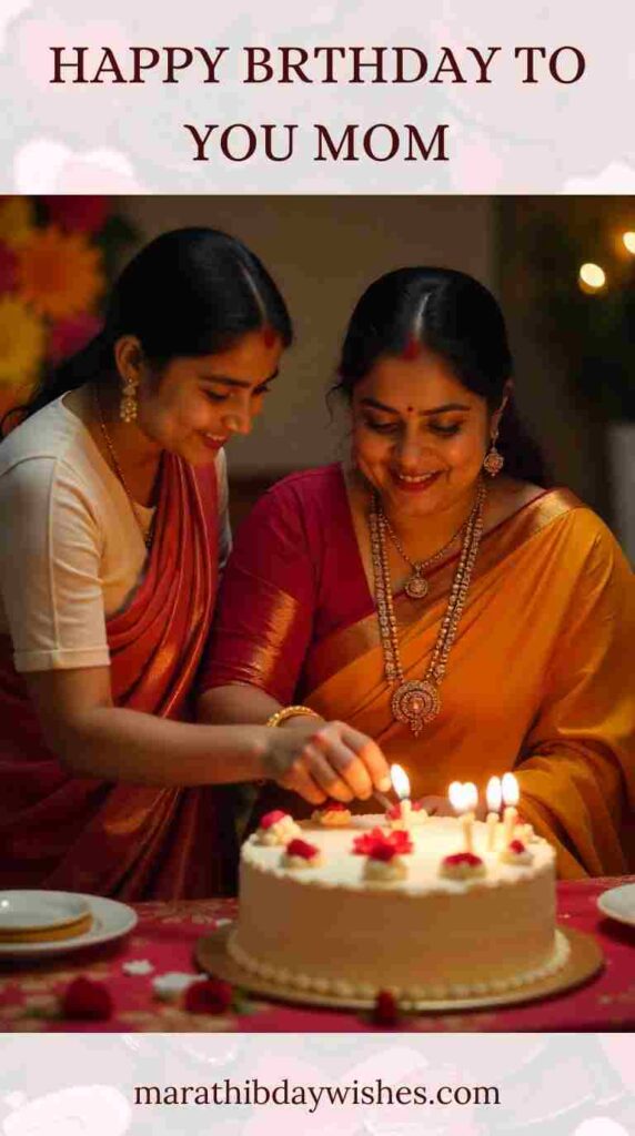 Birthday Wishes for Mom in Marathi