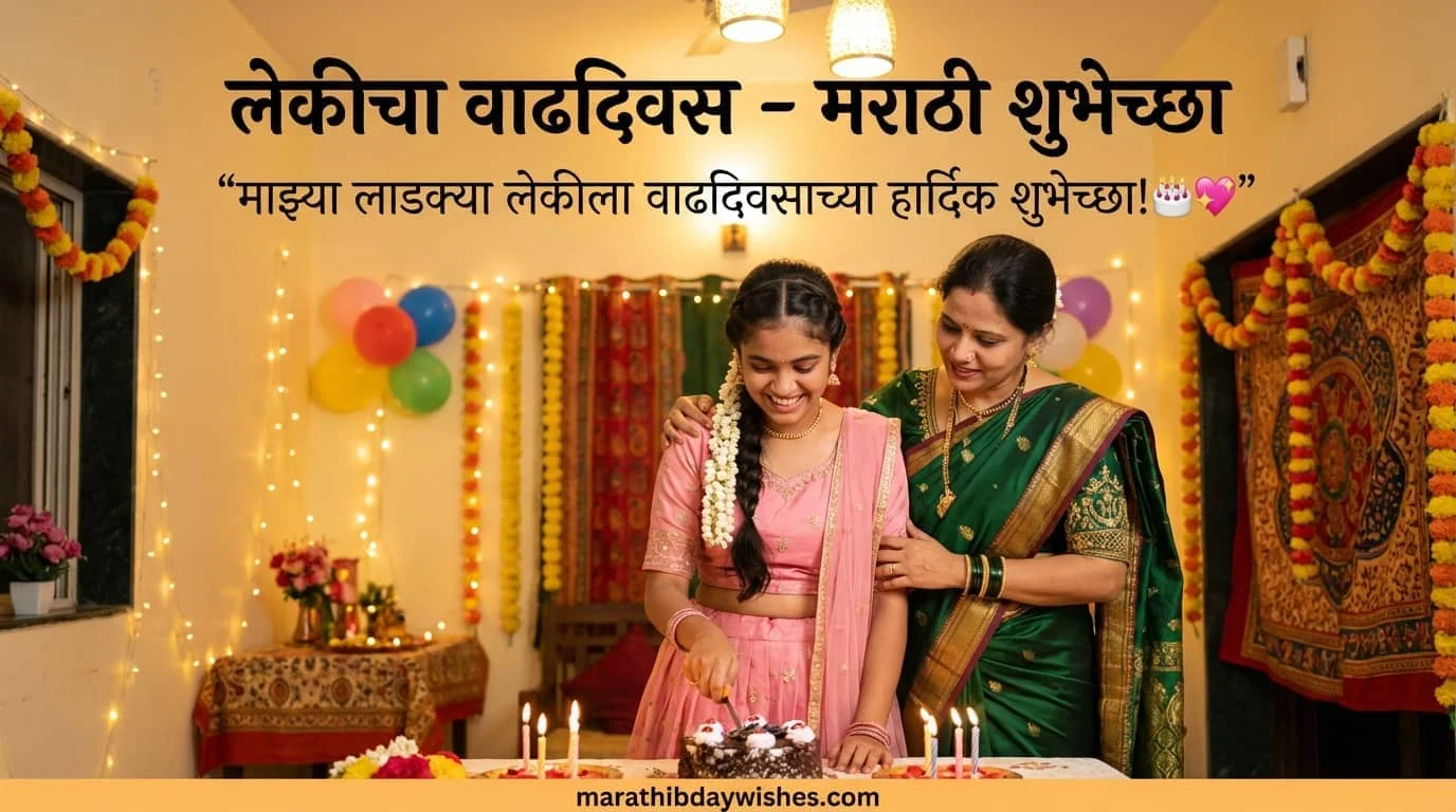 Birthday wishes for daughter in marathi